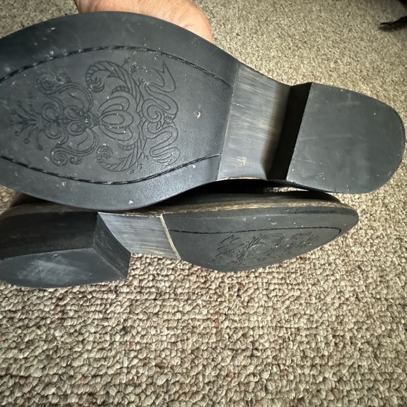 Kate Preston “Jessie” soft leather fur lined mid calf boots 9.5​ - Picture 6 of 11